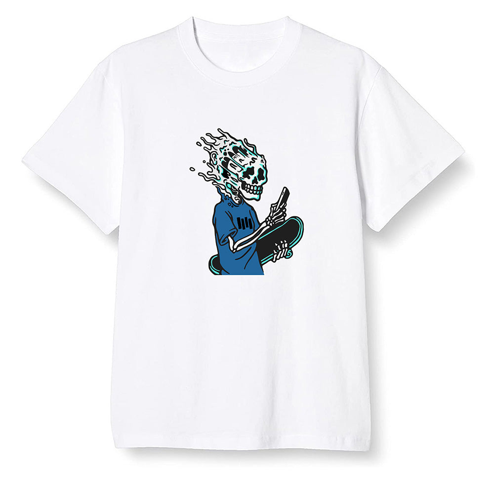 Pop Colour AJ1 High OG TIE DYE - Skateboard boy - White Men T-shirt