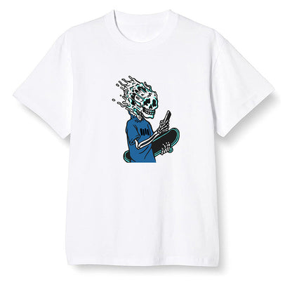 Pop Colour AJ1 High OG TIE DYE - Skateboard boy - White Men T-shirt