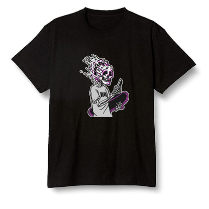 Pop Colour AJ1 Zoom Cmft Psg - Skateboard boy - Black Men T-shirt
