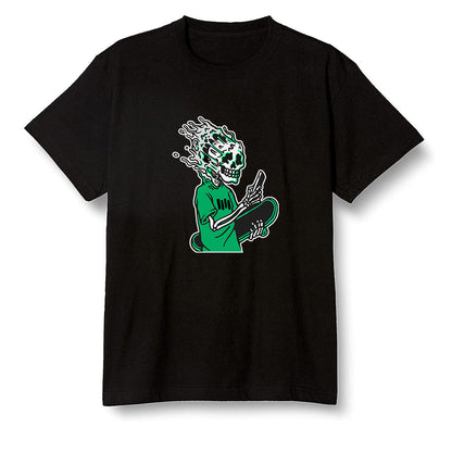 Pop Colour AJ1 High OG Lucky Green - Skateboard boy - Black Men T-shirt