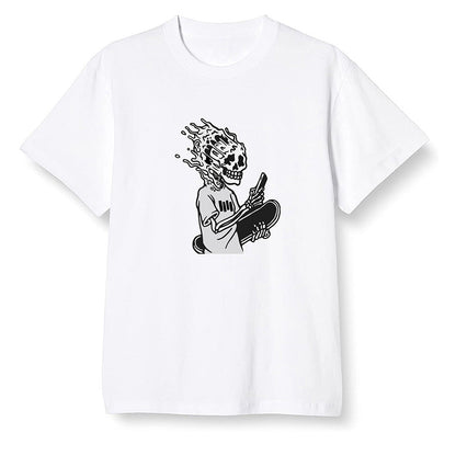 Pop Colour AJ1 Retro High OG CO Japan - Neutral Grey - Skateboard boy - White Men T-shirt
