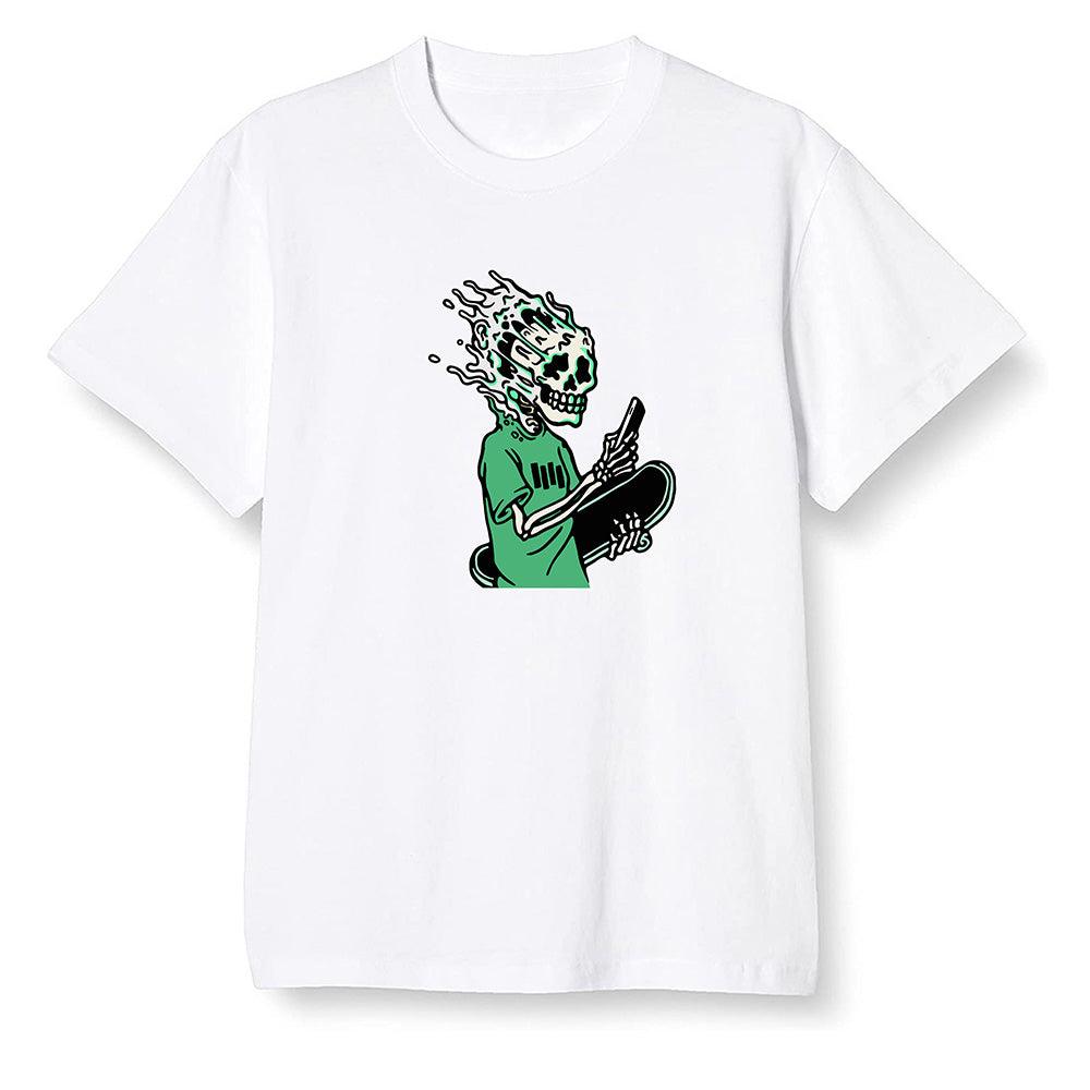 Pop Colour AJ13 Retro 'Lucky Green' - Skateboard boy - White Men T-shirt