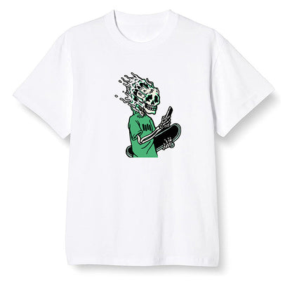 Pop Colour AJ13 Retro 'Lucky Green' - Skateboard boy - White Men T-shirt