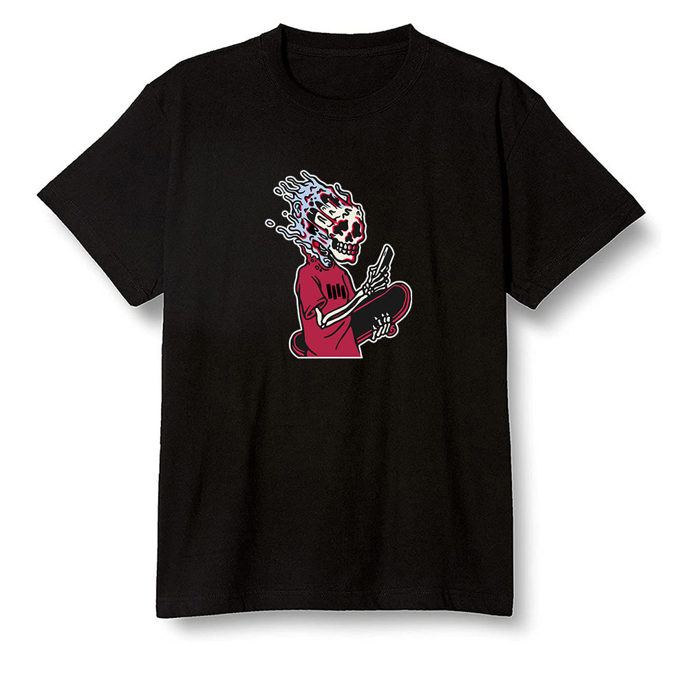 Pop Colour AJ6 Retro Carmine - Skateboard boy - Black Men T-shirt