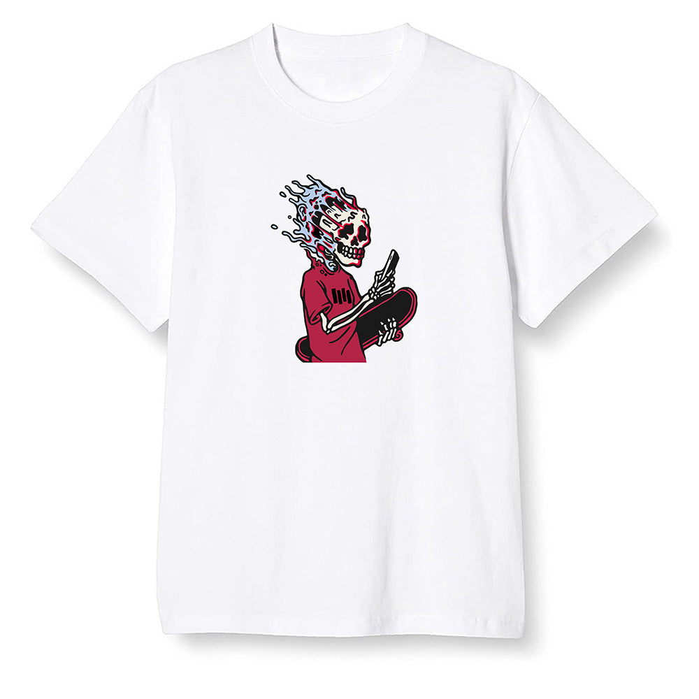 Pop Colour AJ6 Retro Carmine - Skateboard boy - White Men T-shirt