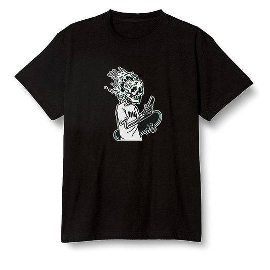 Pop Colour AJ6 Tiffany Blue - Skateboard boy - Black Men T-shirt