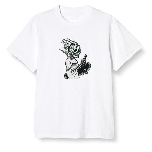 Pop Colour AJ6 Tiffany Blue - Skateboard boy - White Men T-shirt