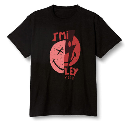 Pop Colour AJ1 High OG Satin Snake Chicago - Smiley  - Black Men T-shirt