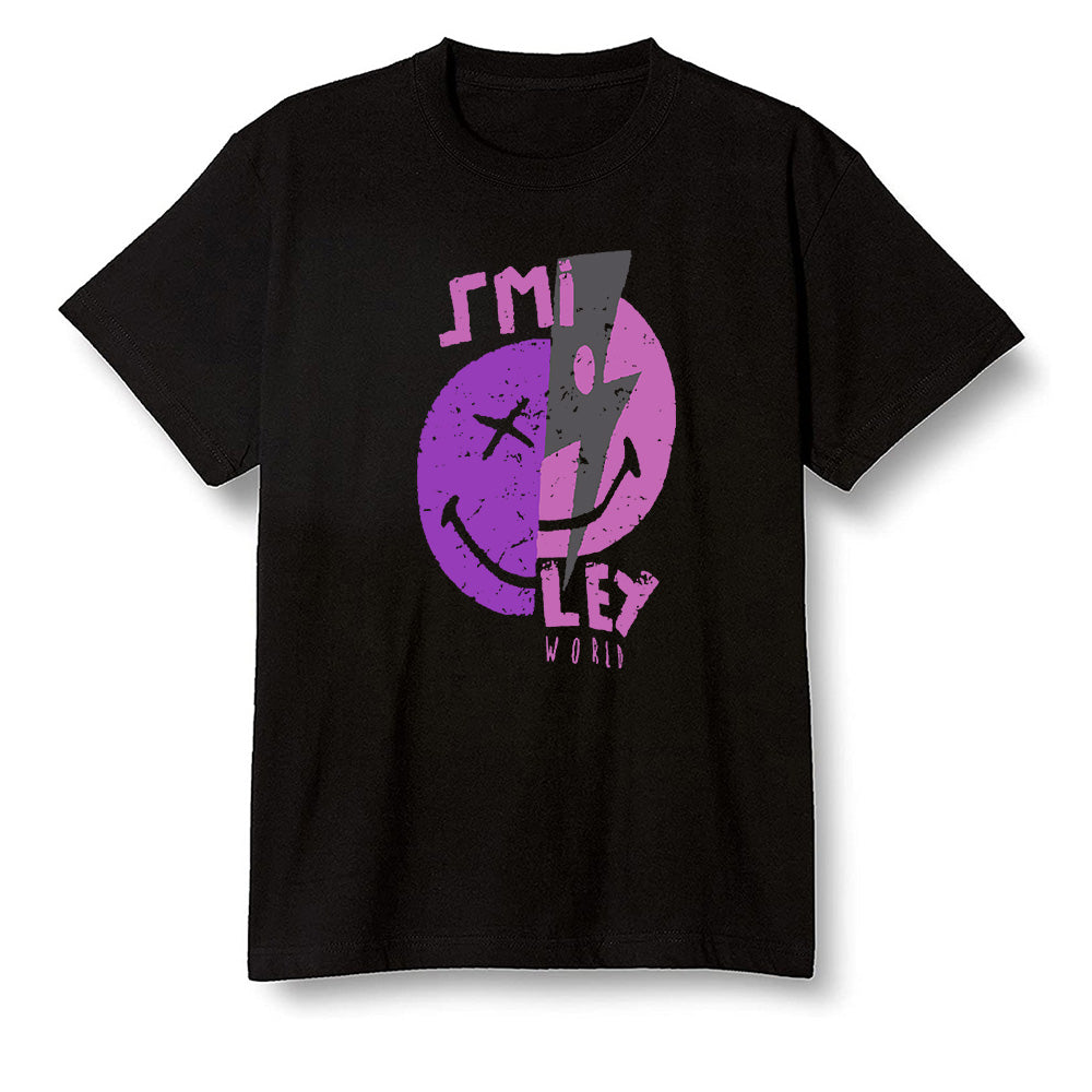 Pop Colour AJ1 Zoom Cmft Psg - Smiley  - Black Men T-shirt