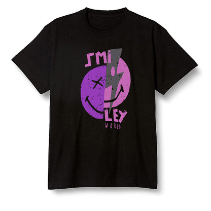 Pop Colour AJ1 Zoom Cmft Psg - Smiley  - Black Men T-shirt