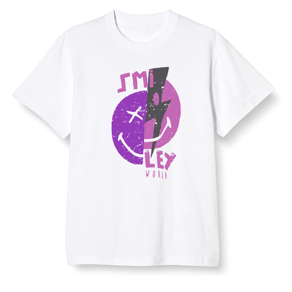 Pop Colour AJ1 Zoom Cmft Psg - Smiley  - White Men T-shirt