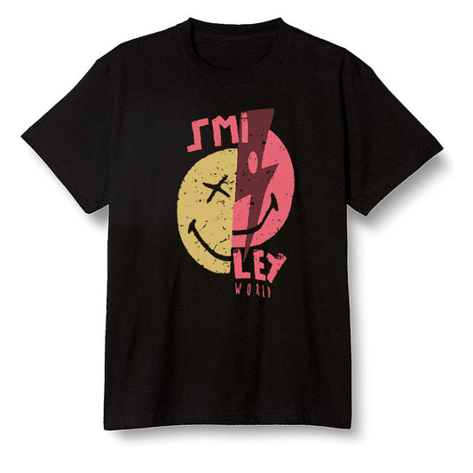 Pop Colour AJ13 Retro CNY - Smiley - Black Men T-shirt
