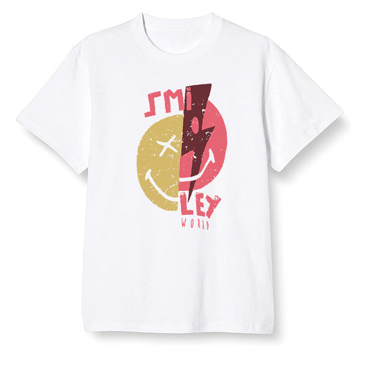 Pop Colour AJ13 Retro CNY - Smiley - White Men T-shirt