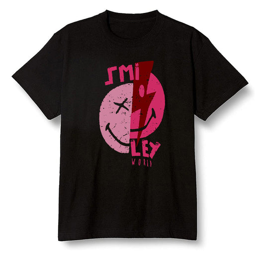 Pop Colour AJ13 Retro Gym Red Flint Grey - Smiley - Black Men T-shirt