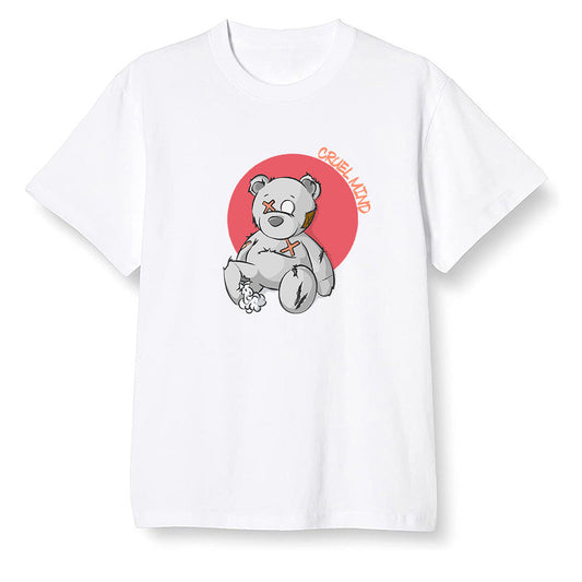 Nike Pop Colour AJ6 Retro Reflective Infrared - "Torn Teddy" Cruel Mind - White Men T-shirt
