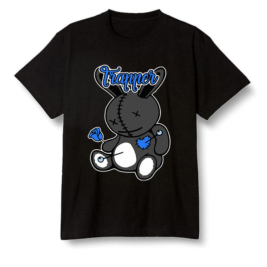 Pop Colour AJ13 Retro Black Royal - Trapper bear - Black Men T-shirt
