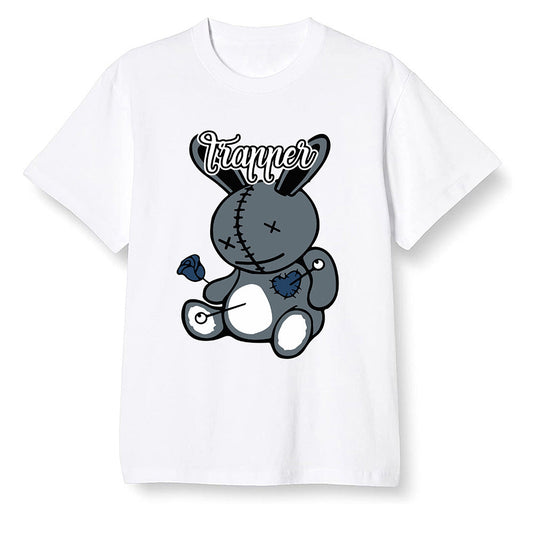 Pop Colour AJ13 Retro Flint - Trapper bear - White Men T-shirt