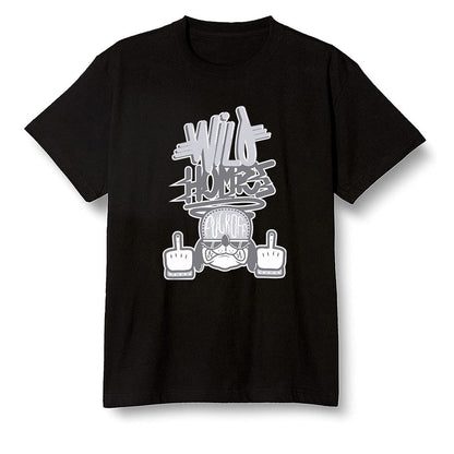 Pop Colour AJ1 Low Triple White - Wild Homies  - Black Men T-shirt