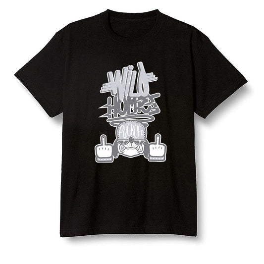 Pop Colour AJ1 Low Triple White - Wild Homies  - Black Men T-shirt