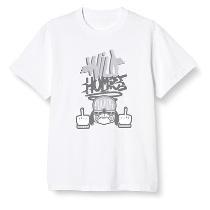 Pop Colour AJ1 Low Triple White - Wild Homies  - White Men T-shirt