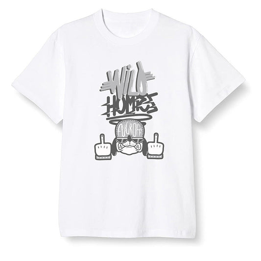 Pop Colour AJ1 Low GS Light Smoke Grey - Wild Homies  - White Men T-shirt