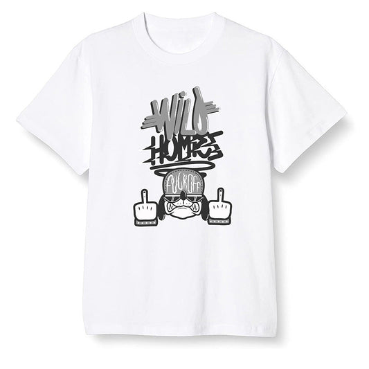 Pop Colour AJ1 Retro High OG Shadow 2.0 - Wild Homies  - White Men T-shirt