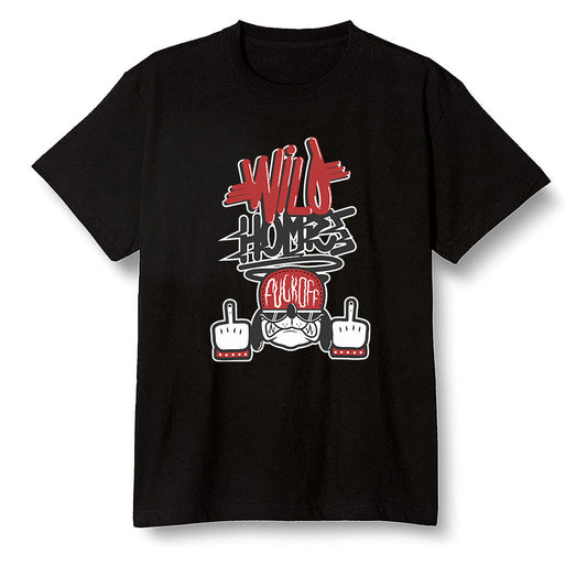 Pop Colour AJ1 Retro High OG Chicago - Wild Homies  - Black Men T-shirt