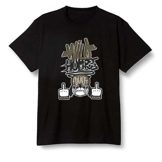 Pop Colour AJ1 Retro High Dark Mocha - Wild Homies  - Black Men T-shirt