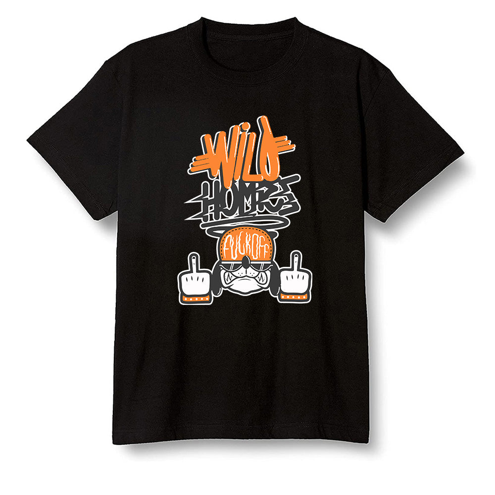 Pop Colour AJ1 Retro High OG Shattered Backboard Away - Wild Homies  - Black Men T-shirt