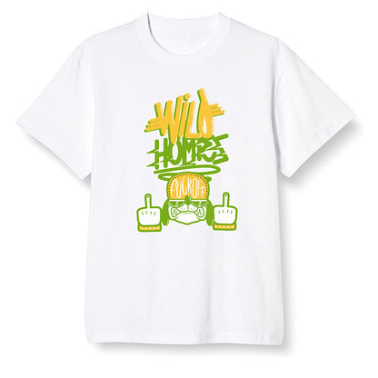 Pop Colour AJ1 Retro High OG Volt Gold - Wild Homies  - White Men T-shirt