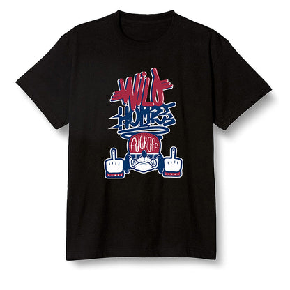 Pop Colour AJ1 Retro High OG Light Smoke Grey - Wild Homies  - Black Men T-shirt