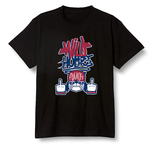 Pop Colour AJ1 Retro High OG Light Smoke Grey - Wild Homies  - Black Men T-shirt