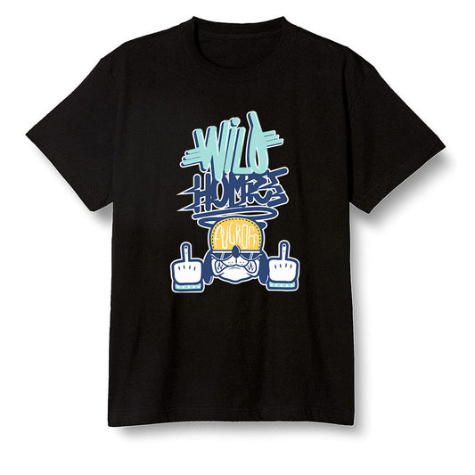 Pop Colour AJ1 Retro High OG Tokyo Bio Hack - Wild Homies  - Black Men T-shirt