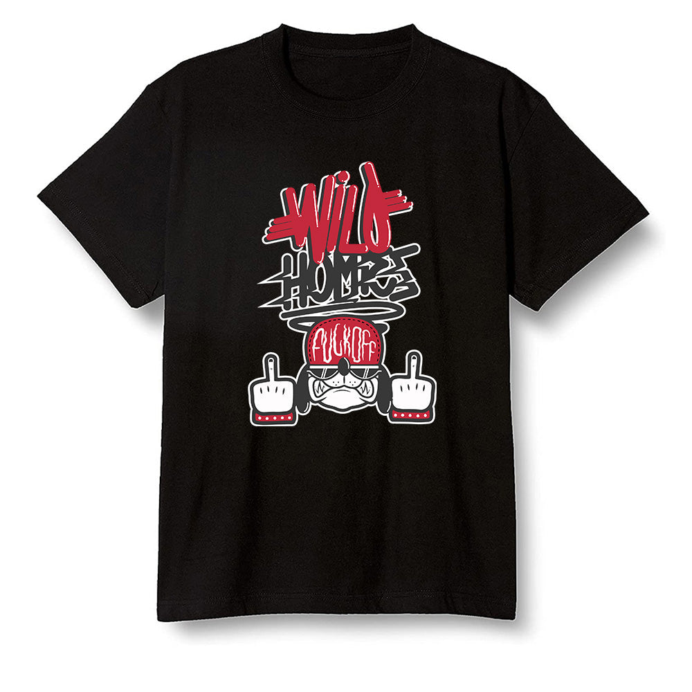 Pop Colour AJ1 Retro High OG Origin Story - Wild Homies  - Black Men T-shirt