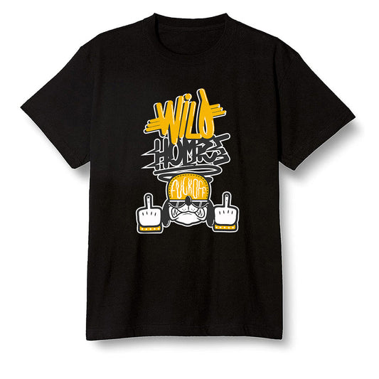 Pop Colour AJ1 Retro High OG Pollen - Wild Homies  - Black Men T-shirt