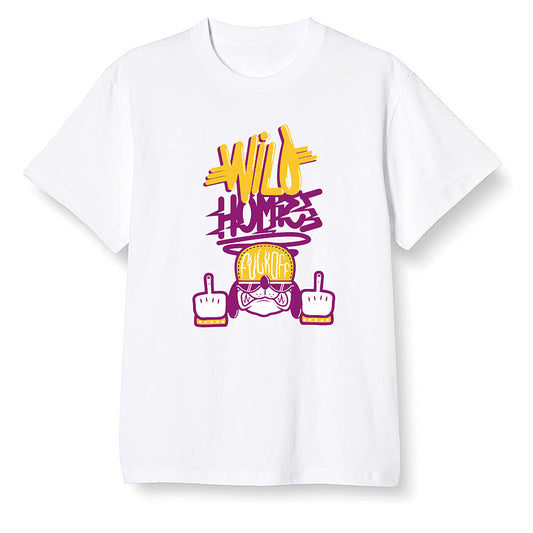 Pop Colour AJ1 Retro High OG Brotherhood - Wild Homies  - White Men T-shirt