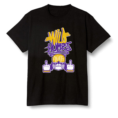 Pop Colour AJ1 Mid SE University Gold - Wild Homies  - Black Men T-shirt