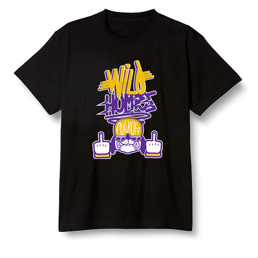Pop Colour AJ1 Mid SE University Gold - Wild Homies  - Black Men T-shirt