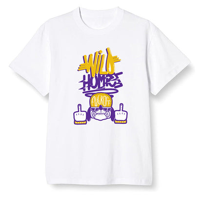 Pop Colour AJ1 Mid SE University Gold - Wild Homies  - White Men T-shirt