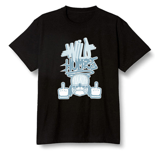 Pop Colour AJ1 NRG Joint Model - White - Wild Homies  - Black Men T-shirt