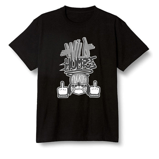 Pop Colour AJ1 High OG Silver TOE - Wild Homies  - Black Men T-shirt