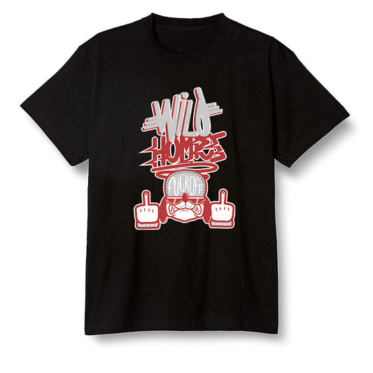 Pop Colour AJ1 High OG Satin Snake Chicago - Wild Homies  - Black Men T-shirt