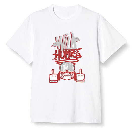 Pop Colour AJ1 High OG Satin Snake Chicago - Wild Homies  - White Men T-shirt