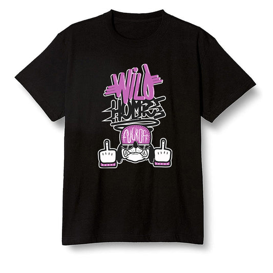 Pop Colour AJ1 Zoom Cmft Psg - Wild Homies  - Black Men T-shirt