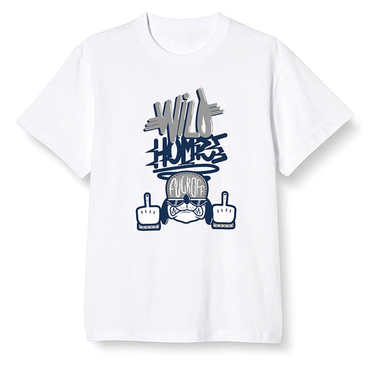Pop Colour AJ1 High OG CO JP Midnight Navy - Wild Homies  - White Men T-shirt