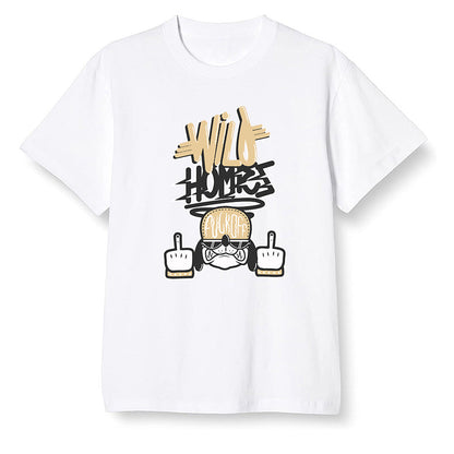 Pop Colour AJ1 Low Travis Scott X Fragment - Wild Homies  - White Men T-shirt