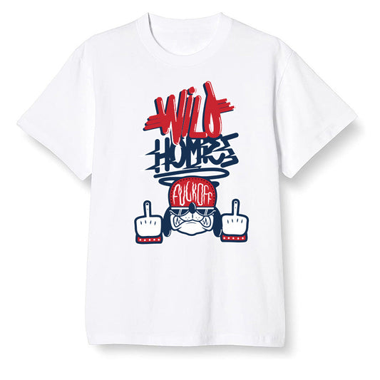 Pop Colour AJ13 Retro HE Got Game - Wild Homies - White Men T-shirt