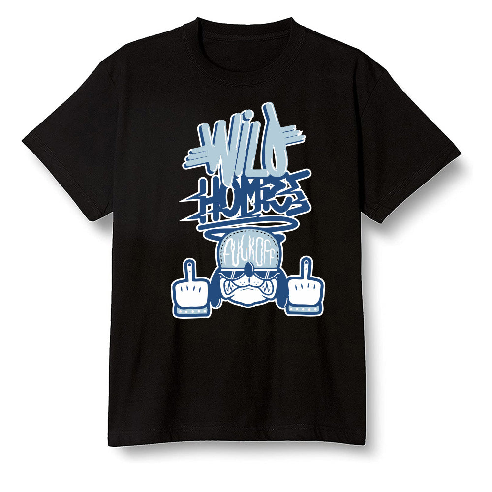 Pop Colour AJ13 Retro Flint - Wild Homies - Black Men T-shirt