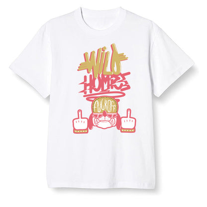 Pop Colour AJ13 Retro CNY - Wild Homies - White Men T-shirt