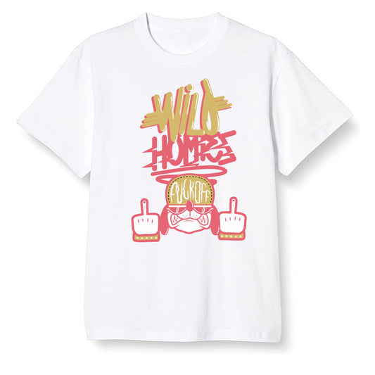 Pop Colour AJ13 Retro CNY - Wild Homies - White Men T-shirt